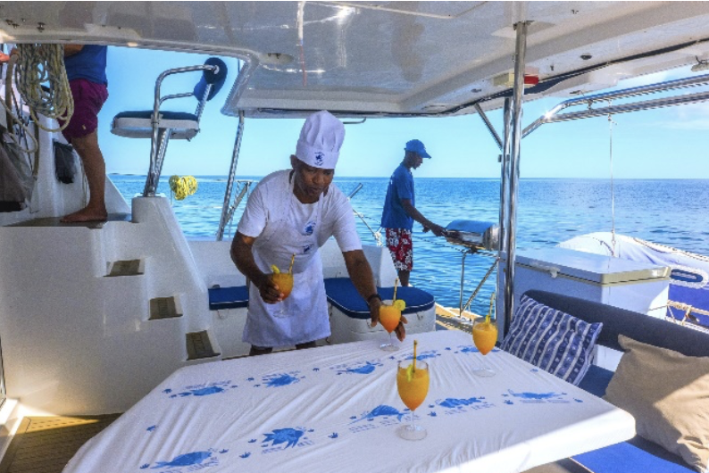 Archipel des Radama à bord du Catamaran Léopard 44